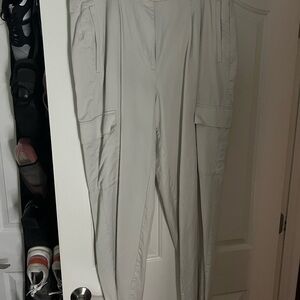 Old Navy Taylor Straight Trousers - Cream